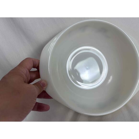 Pyrex Golden Branch Vintage Floral Glass Casserole Bowl 2 Quart USA - Picture 4 of 6